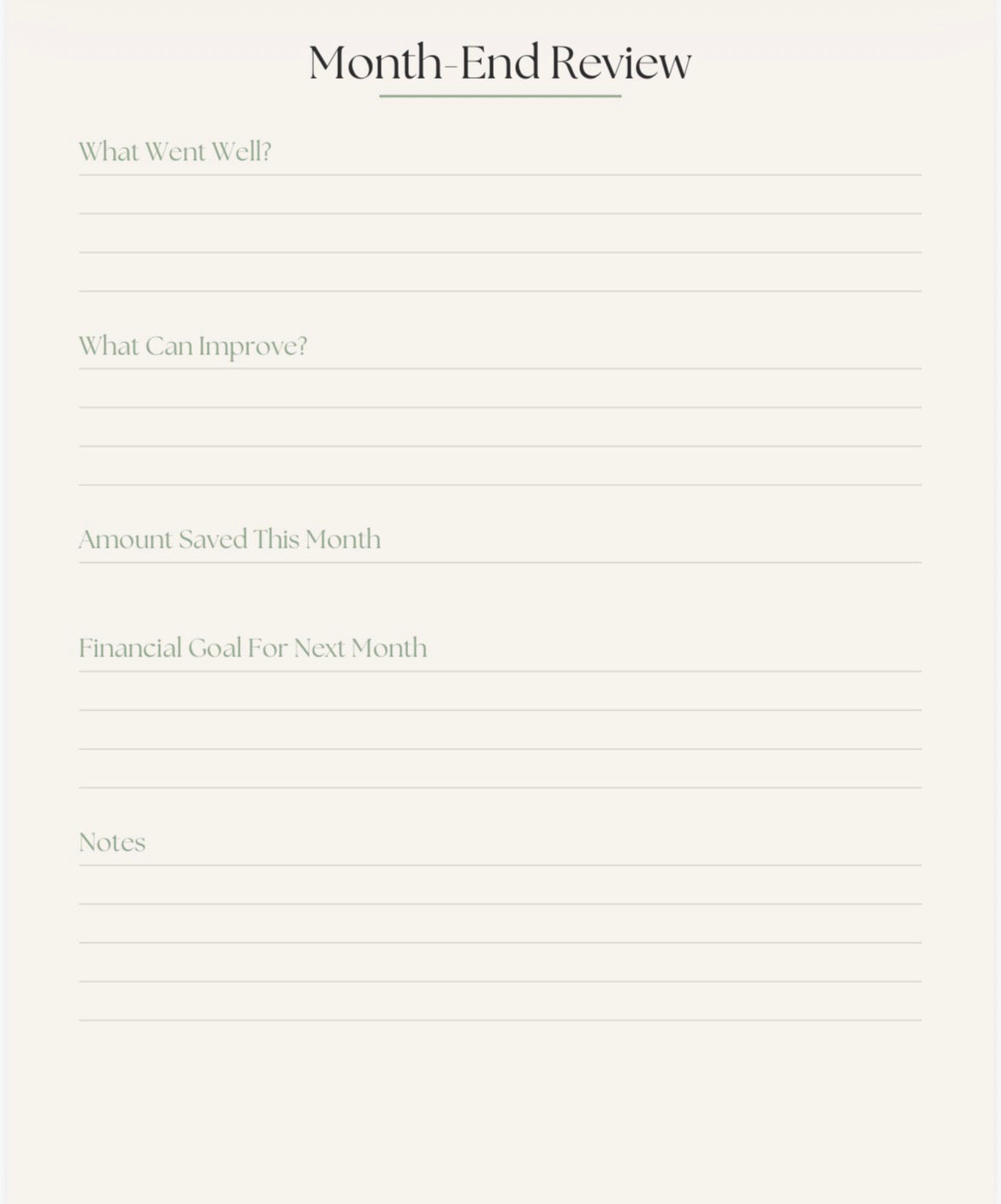 Mental Clarity Journal | Anxiety & Overthinking Workbook | Guided Reflection Printable