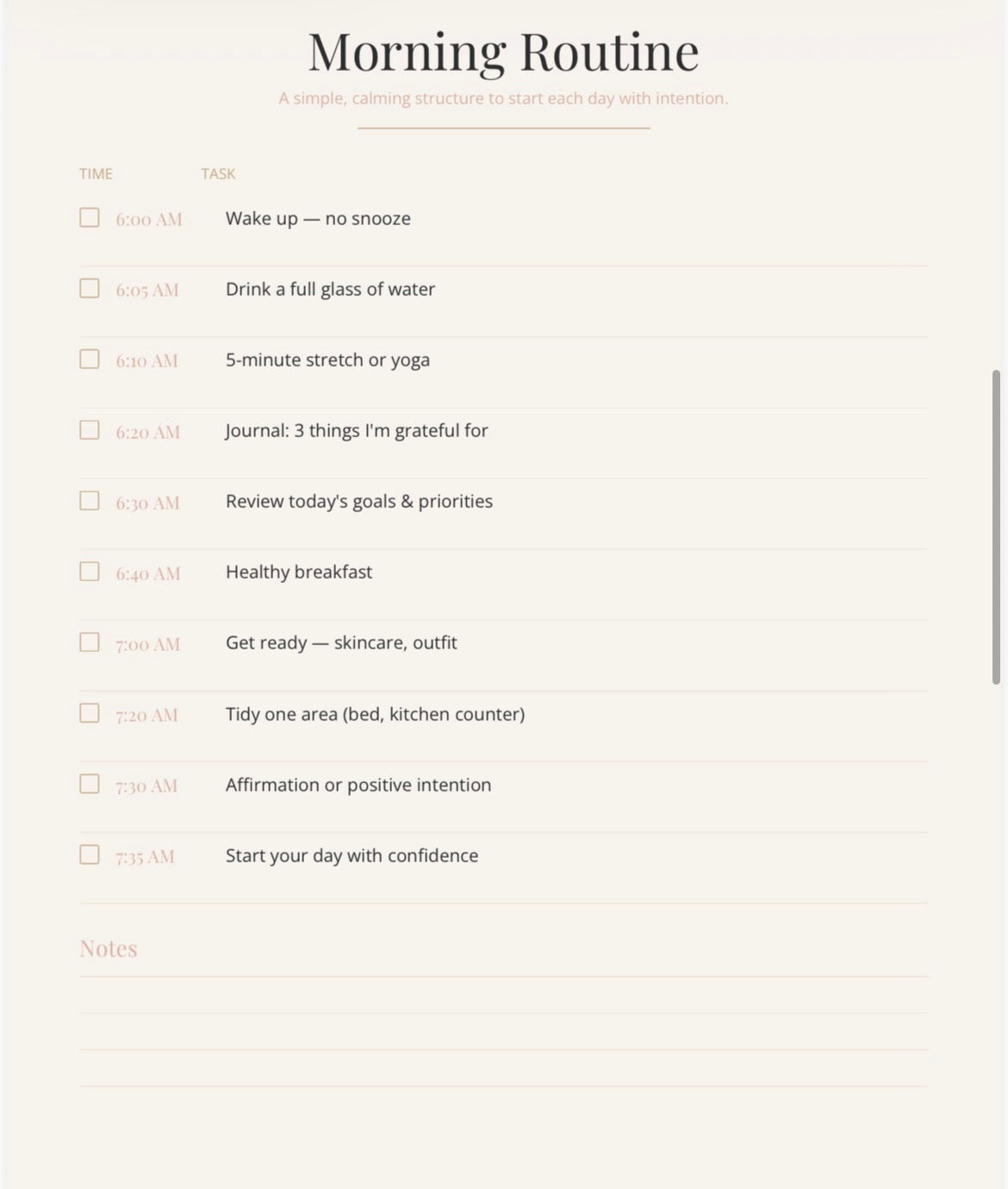 30-Day Life Reset Planner | Glow Up Journal | Habit Tracker | Self-Care & Productivity Printable PDF